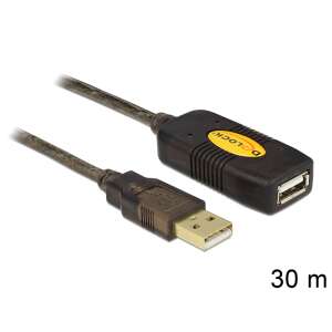 Delock extension kábel, USB 2.0, aktív, 30m 78807376 