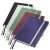 Leitz Style A5 hardback notebook, available in 5 colors: black, white, green, burgundy, and titanium blue