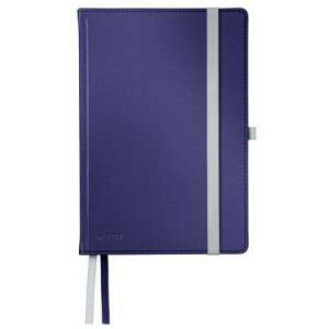 Leitz Style A5 hardback notebook, titanium blue, gridded, 80 pages - Notebook & writing pad