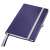 Leitz Style A5 hardback notebook, titanium blue, gridded, 80 pages, angled view