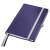 Leitz Style A5 hardback notebook, titanium blue, gridded, 80 pages, angled view