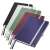Leitz Style A5 hardback notebook, available in 5 colors: black, white, green, burgundy, and titanium blue