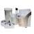Camry CR 4071 Nutri Pro 1700W white-gold blender, disassembled, showing all parts
