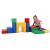 IGLU Soft Play Rainbow Castle Foam Playset with Child