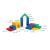 IGLU SOFT PLAY Multifunctional foam play set - Creativity #white 122485986