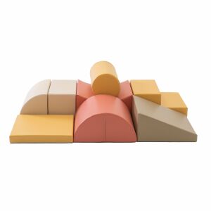 IGLU Soft Play Kalandor rosa Schaumstoff-Spielset für Kleinkinder - Entwicklungsspiele für Kinder im Kindergartenalter