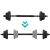 Fa1671 compound dumbbells 2 x 10 kg 119860221