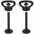 Springos FA1672 kettlebell handle and base