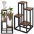 Springos 4-Tier Plant Stand with Plants and Decorations