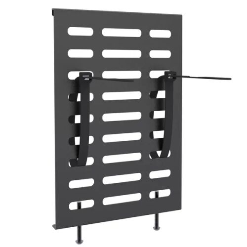 Maclean MC-802 Mini PC tartó, strapabíró acél konzol kis számítógépek TV állványra vagy VESA tartóra szereléséhez