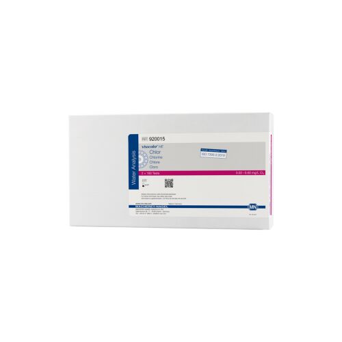 Klór tesztkészlet 160 mérésére 0,02-0,60 mg/L VISOCOLOR® HE 115210281
