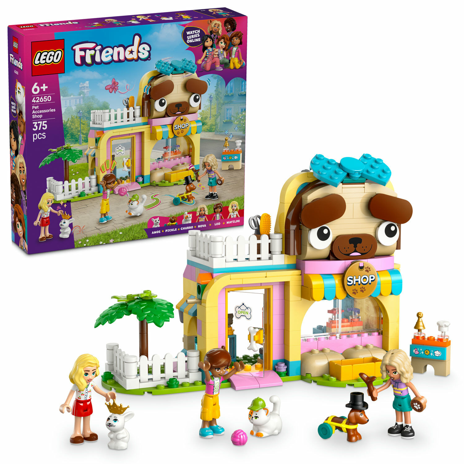 E-shop LEGO® Friends Obchod s doplnkami pre mazlíčkov 42650
