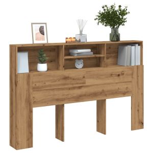 vidaXL kézműves tölgyszínű szerelt fa áthidalószekrény 160x19x103,5 cm 115217563 - Irodaszer & Írószer