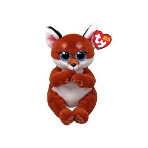 Beanie Bellies plüss figura WITT, 15 cm - róka
