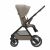 Maxi-Cosi Oxford+ stroller seat reclined, sand color, side view