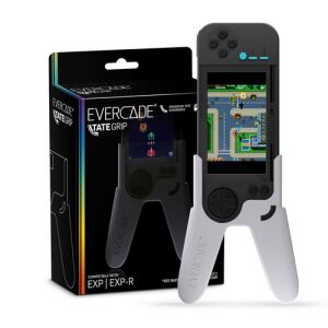 Evercade TATE Grip für EXP/EXP-R, weiß, mit Konsole und Verpackung - Blaze Entertainment