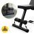 4FIZJO adjustable multifunction workout bench, black, close-up of feet with non-slip pads