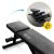 4FIZJO adjustable multifunction workout bench, black, close-up of seat with adjustable angle