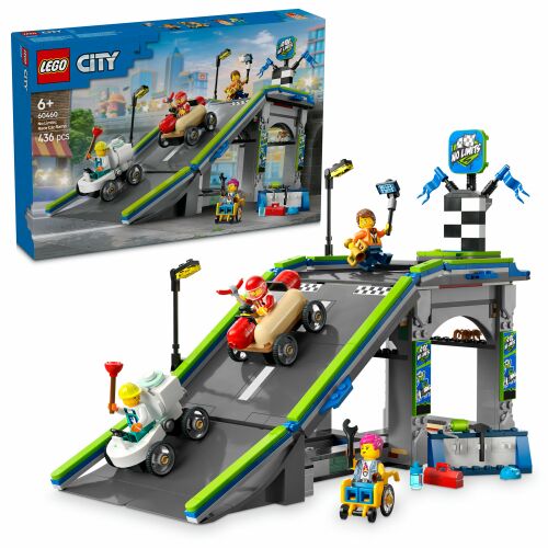 LEGO® City Határok nélkül: Versenypálya rámpákkal 60460