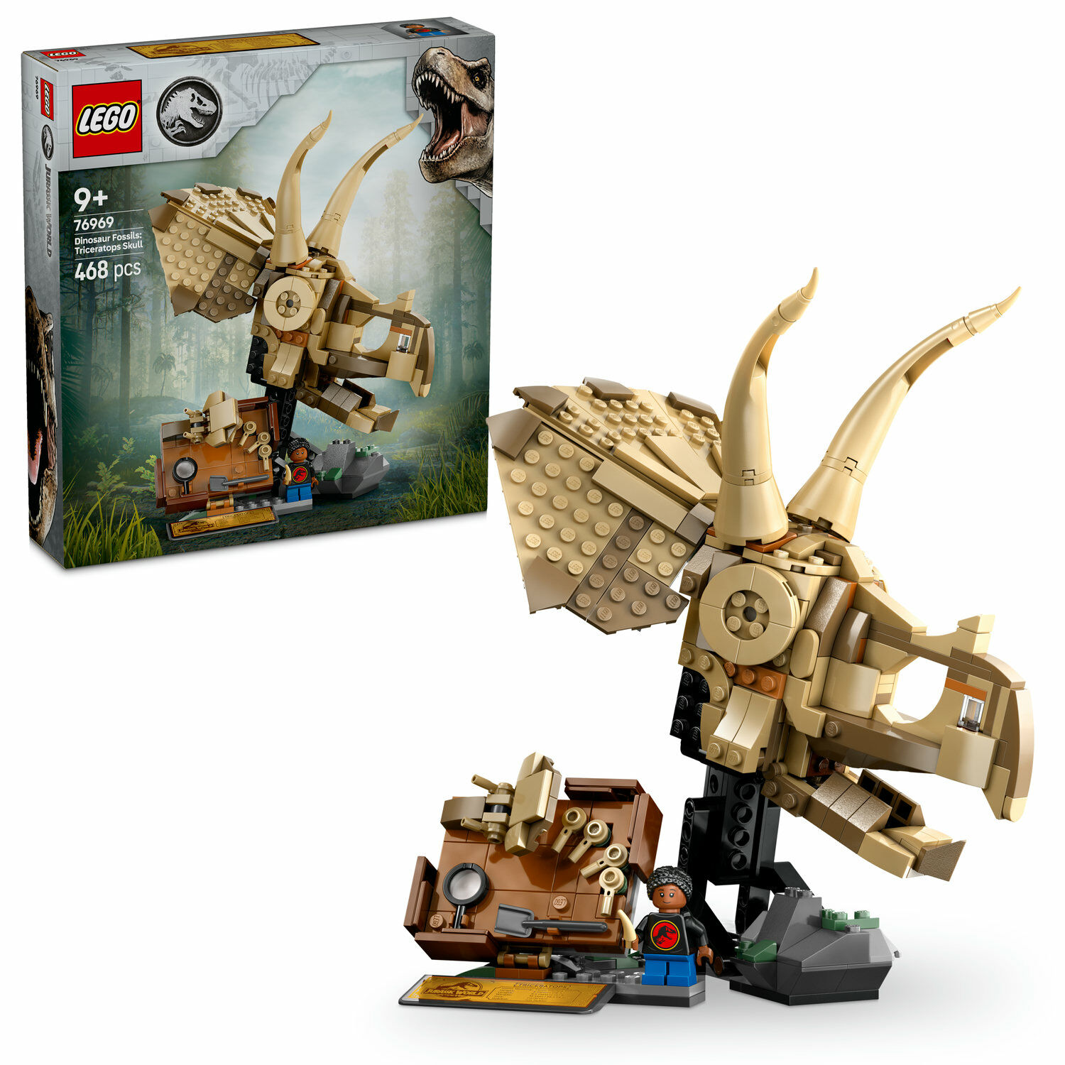 E-shop LEGO® Jurassic World Dinosaurie fosílie: Lebka triceratopsa 76969