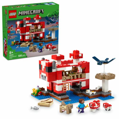 Lego Minecraft Mooshroom House 21270 131265314
