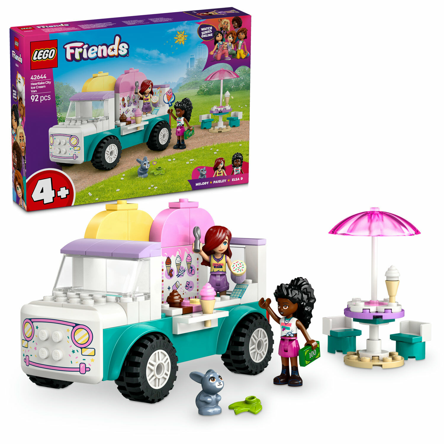 E-shop LEGO® Friends Zmrzlinárske auto v mestečku Heartlake 42644