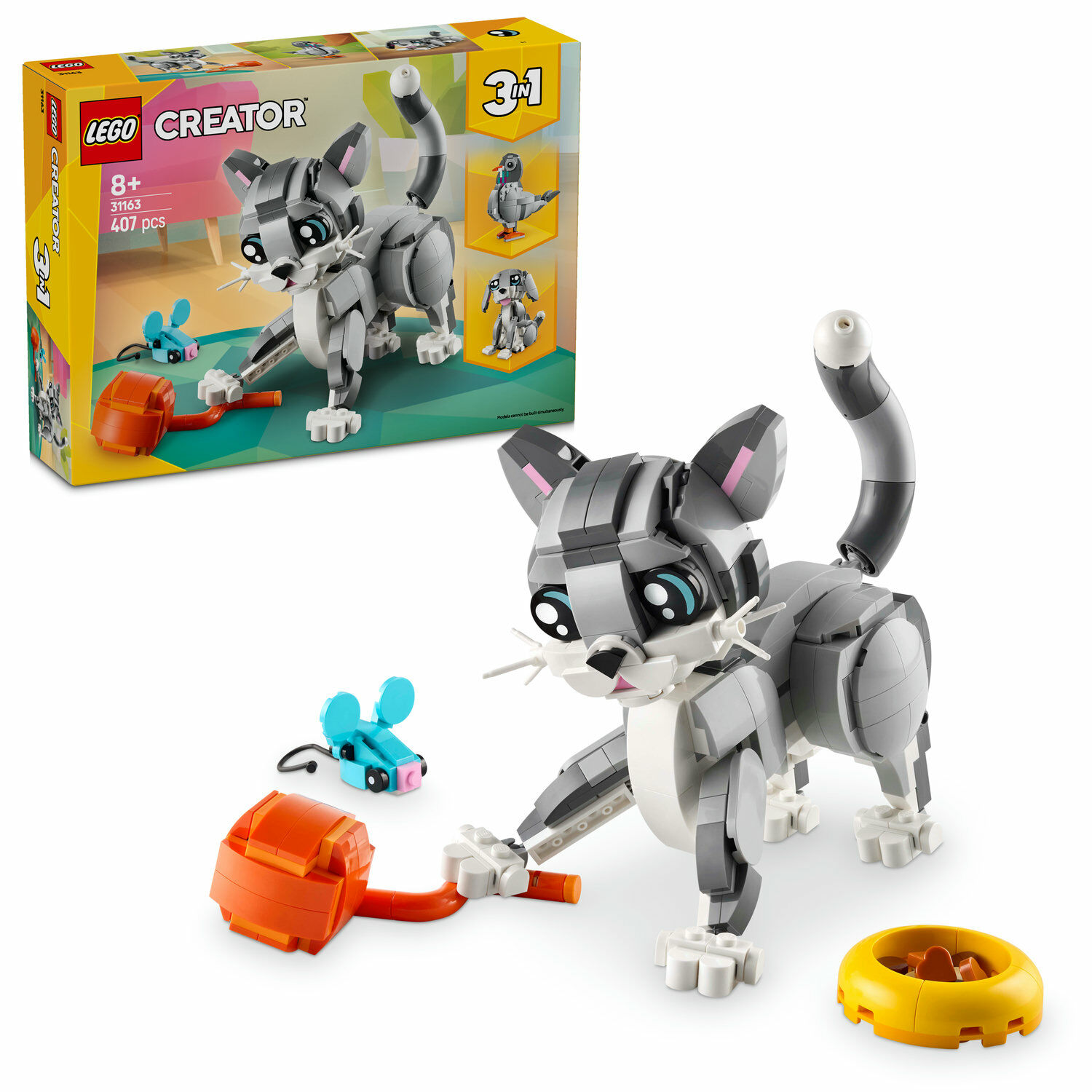 E-shop LEGO® Creator 3in1 Hravá mačka 31163