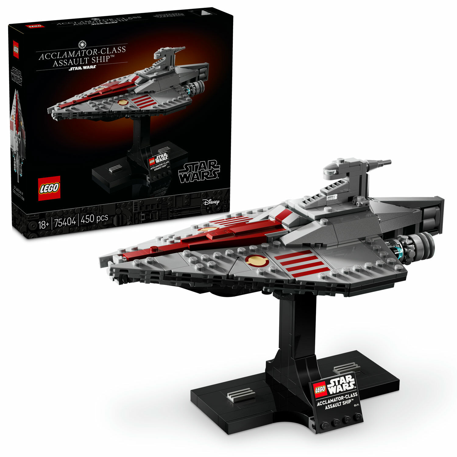 E-shop LEGO® Star Wars™ Útočná loď triedy Acclamator 75404