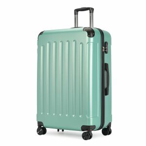 BONTOUR VERTICAL Veliki kofer s 4 kotača, 76x50,5x29,5cm, Puder zelena, kosi pogled - Kofer