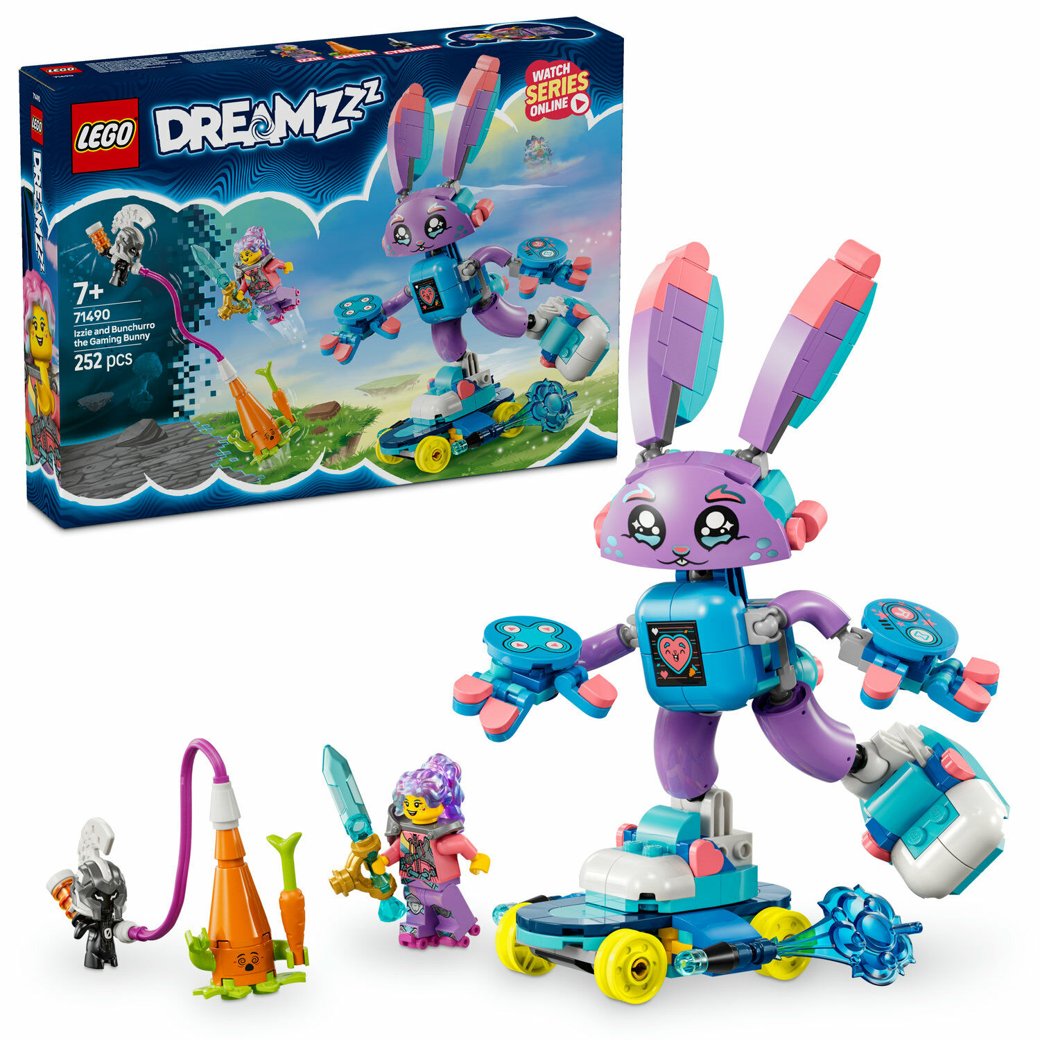 E-shop LEGO® DREAMZzz™ Izzie a herný zajačik Bunchurro 71490