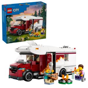 LEGO® City Rulotă pentru aventuri de vacanță 60454 115353988 - Jocuri creative și de construcție
