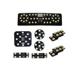 Kit LED interior Skoda Superb 2, 8 piese, 6000K, becuri LED SMD - Lumini auto