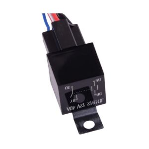 12V DC 40A relé LED projektor vezetékekhez - Autólámpa