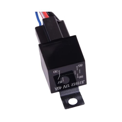 12V DC 40A relé LED projektor vezetékekhez