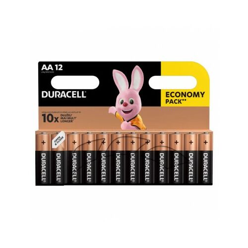 Duracell R6 Basic, AAK12 Alkaline Batterien 12 Stück 140718365