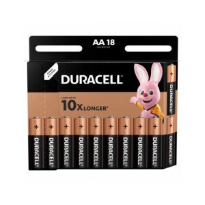 Duracell R6 Basic, AAK18 Alkaline Batterien 18 Stück