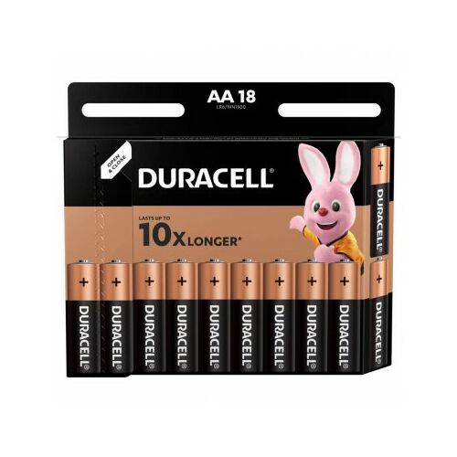Duracell R6 Basic, AAK18 Alkaline Batterien 18 Stück 140747656