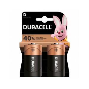 Duracell R20 Basic D/LR20 Alkaline-Batterien 1,5 V, 2 Stück