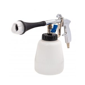 Amio PT-12 02630 1L Vzduchový pištoľ s nádržkou a kefou na čistenie interiéru a exteriéru auta - AMiO