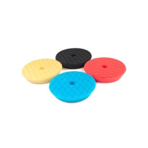 4er Set Amio Polierpads, 125mm, für Autoaufbereitung - AMiO