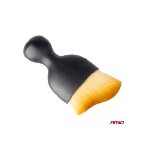 Amio Detailing-Bürste, schwarzer Griff, weiche Borsten - AMiO