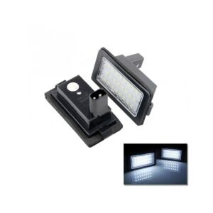 Kit lumini LED plăcuță de înmatriculare BMW E38 cu exemplu - BMW Lumini auto