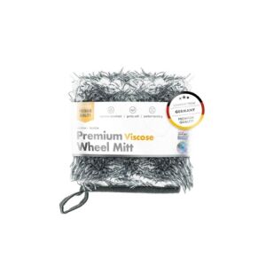 Manusa Spalare Jante Din Microfibra Chemicalworkz Wheel Mitt 1400gsm, 15x15cm Gri 136042305 - Mănuși pentru spălat