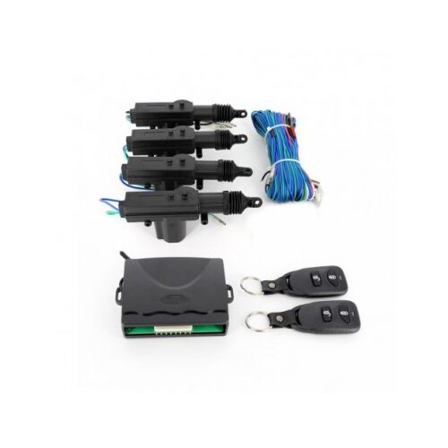 Zestaw centralnego zamka z pilotem, siłownikami i modułem sterującym