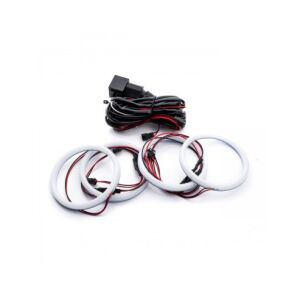 Kit Angel Eyes LED Cotton pentru BMW E90, inele 2x100mm și 2x120mm - Lumini auto