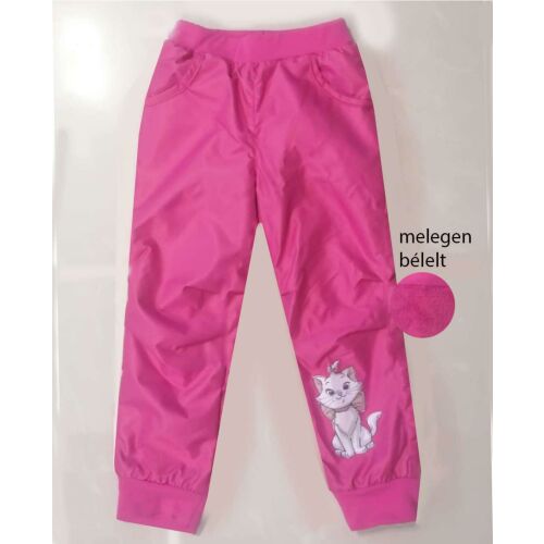 DISNEY Marie Katze magenta gefütterte wasserabweisende Hose für 2-Jährige