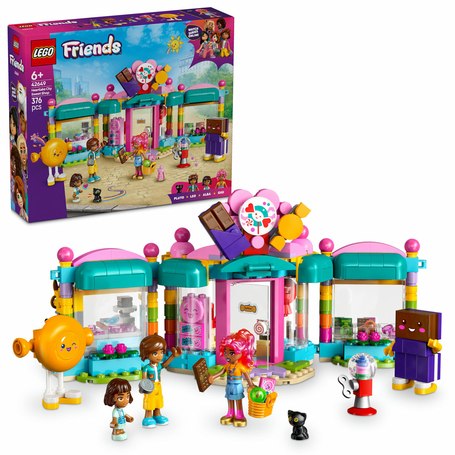 E-shop LEGO® Friends Cukráreň v mestečku Heartlake 42649