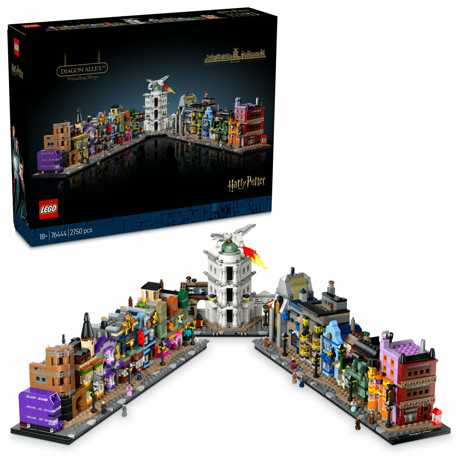 E-shop LEGO® Harry Potter™ Čarodejnícke obchody v Šikmej uličke 76444