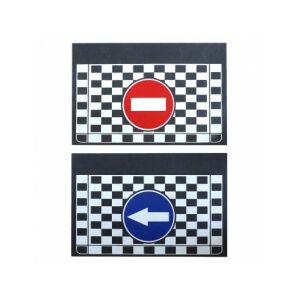 Set 2 Buc Aparatori Noroi Camion, Model 2, 40X60cm 115355928 - Semn de avertizare