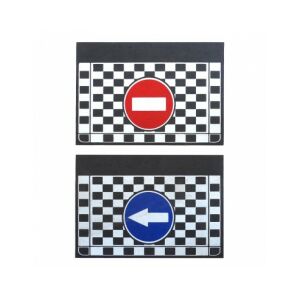 2er Set LKW Kotflügel, Modell 2 35x50cm 115355939 - Warnzeichen